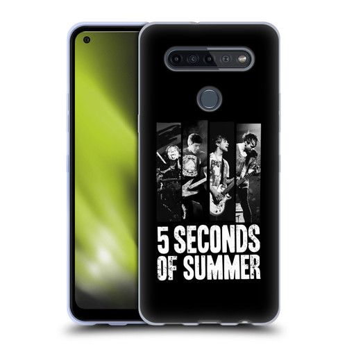 5 Seconds of Summer Posters Strips Soft Gel Case for LG K51S