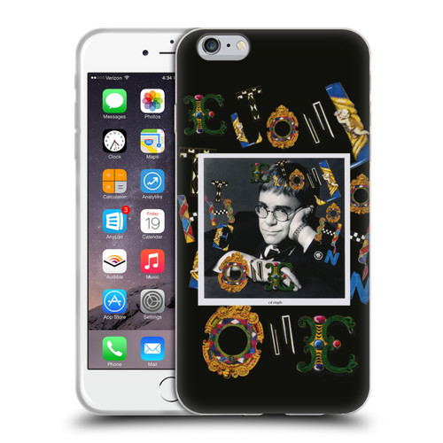 Elton John Artwork The One Single Soft Gel Case for Apple iPhone 6 Plus / iPhone 6s Plus