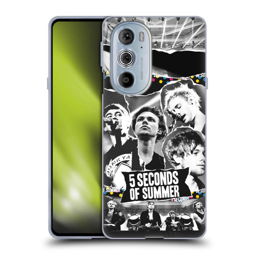 5 Seconds of Summer Posters Torn Papers 1 Soft Gel Case for Motorola Edge X30