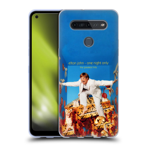 Elton John Artwork One Night Only Album Soft Gel Case for LG K51S