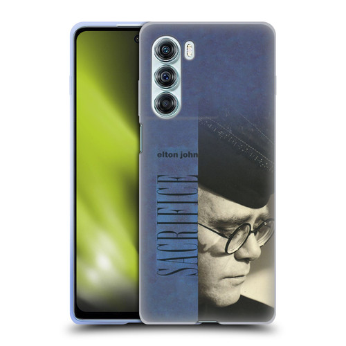 Elton John Artwork Sacrifice Single Soft Gel Case for Motorola Edge S30 / Moto G200 5G