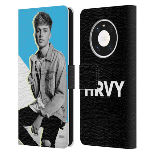 HRVY Graphics Calendar 3 Leather Book Wallet Case Cover For Huawei Mate 40 Pro 5G