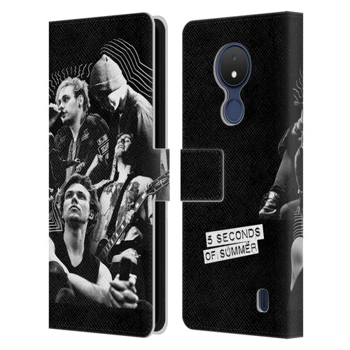 5 Seconds of Summer Posters Punkzine 2 Leather Book Wallet Case Cover For Nokia C21