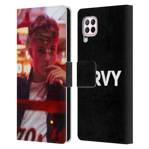 HRVY Graphics Calendar 6 Leather Book Wallet Case Cover For Huawei Nova 6 SE / P40 Lite