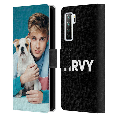 HRVY Graphics Calendar 10 Leather Book Wallet Case Cover For Huawei Nova 7 SE/P40 Lite 5G