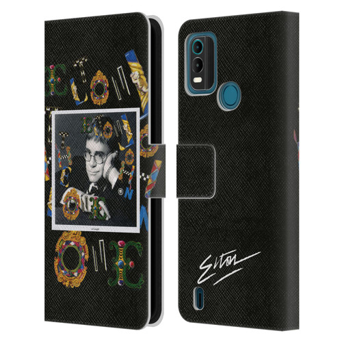 Elton John Artwork The One Single Leather Book Wallet Case Cover For Nokia G11 Plus