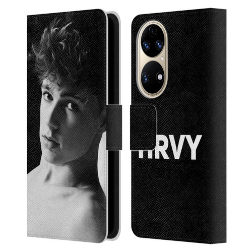 HRVY Graphics Calendar 9 Leather Book Wallet Case Cover For Huawei P50