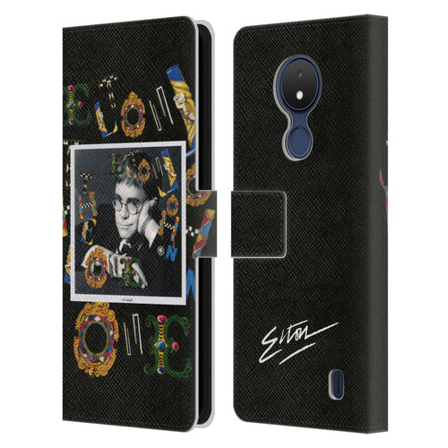 Elton John Artwork The One Single Leather Book Wallet Case Cover For Nokia C21