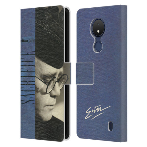 Elton John Artwork Sacrifice Single Leather Book Wallet Case Cover For Nokia C21