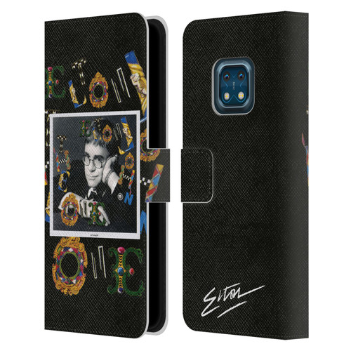 Elton John Artwork The One Single Leather Book Wallet Case Cover For Nokia XR20