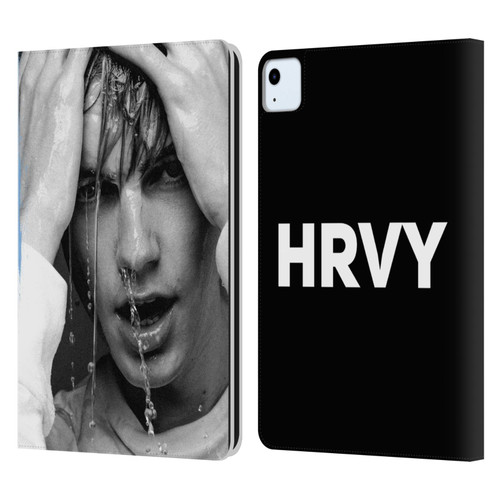 HRVY Graphics Calendar 11 Leather Book Wallet Case Cover For Apple iPad Air 11 2020/2022/2024