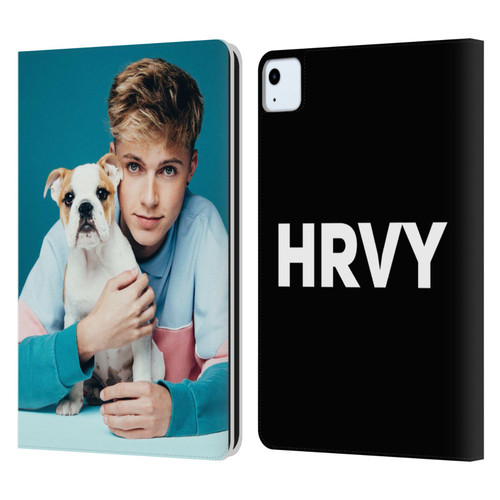 HRVY Graphics Calendar 10 Leather Book Wallet Case Cover For Apple iPad Air 11 2020/2022/2024
