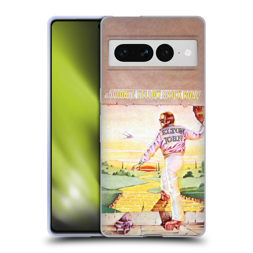 Elton John Artwork GBYR Album Soft Gel Case for Google Pixel 7 Pro
