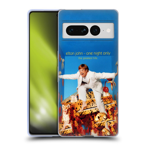Elton John Artwork One Night Only Album Soft Gel Case for Google Pixel 7 Pro