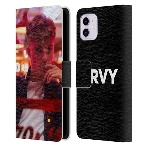 HRVY Graphics Calendar 6 Leather Book Wallet Case Cover For Apple iPhone 11