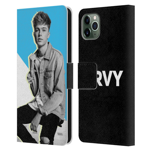 HRVY Graphics Calendar 3 Leather Book Wallet Case Cover For Apple iPhone 11 Pro Max