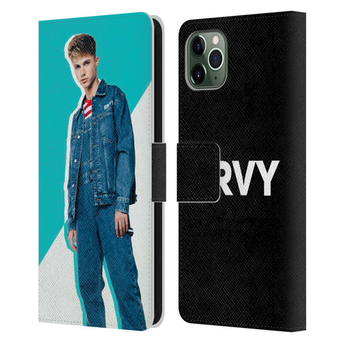HRVY Graphics Calendar 8 Leather Book Wallet Case Cover For Apple iPhone 11 Pro Max