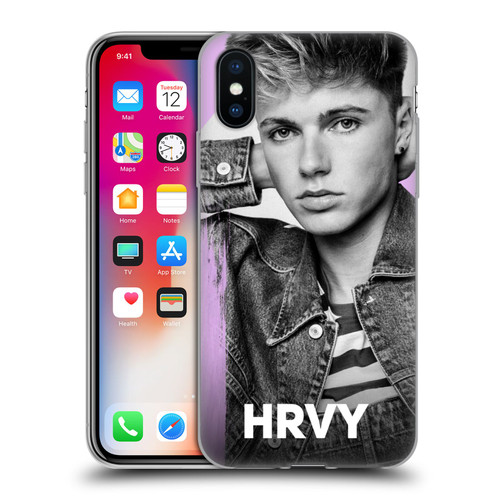 HRVY Graphics Calendar 12 Soft Gel Case for Apple iPhone X / iPhone XS