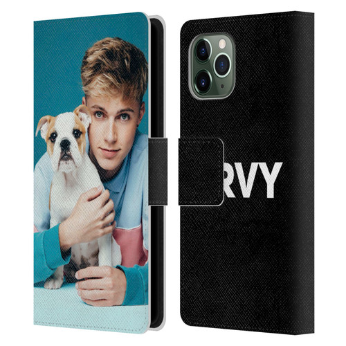 HRVY Graphics Calendar 10 Leather Book Wallet Case Cover For Apple iPhone 11 Pro