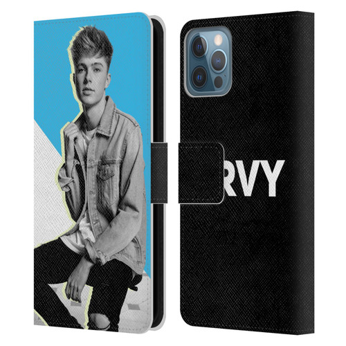 HRVY Graphics Calendar 3 Leather Book Wallet Case Cover For Apple iPhone 12 / iPhone 12 Pro