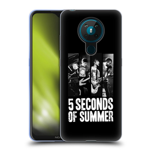 5 Seconds of Summer Posters Strips Soft Gel Case for Nokia 5.3