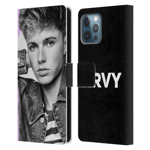 HRVY Graphics Calendar 12 Leather Book Wallet Case Cover For Apple iPhone 12 Pro Max