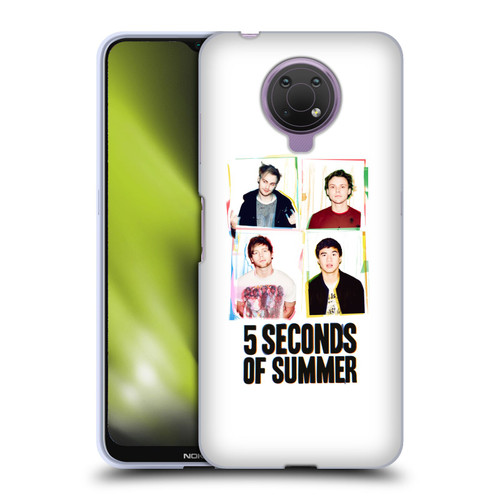 5 Seconds of Summer Posters Polaroid Soft Gel Case for Nokia G10