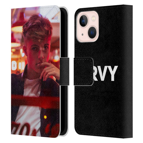 HRVY Graphics Calendar 6 Leather Book Wallet Case Cover For Apple iPhone 13 Mini