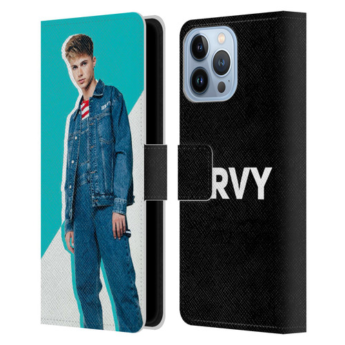 HRVY Graphics Calendar 8 Leather Book Wallet Case Cover For Apple iPhone 13 Pro Max