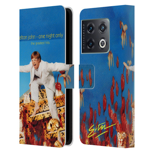 Elton John Artwork One Night Only Album Leather Book Wallet Case Cover For OnePlus 10 Pro