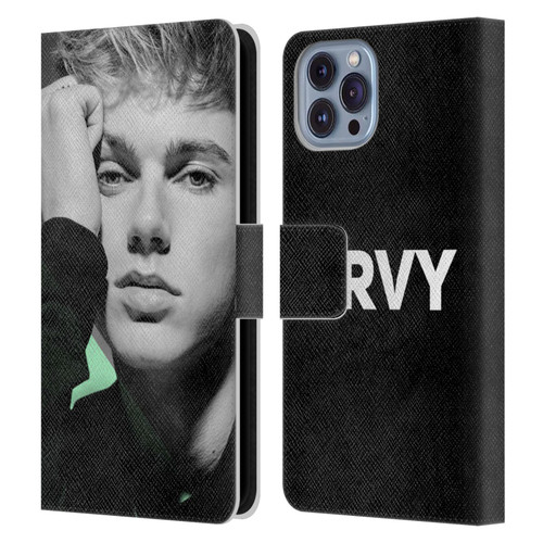 HRVY Graphics Calendar 7 Leather Book Wallet Case Cover For Apple iPhone 14