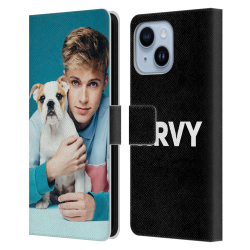 HRVY Graphics Calendar 10 Leather Book Wallet Case Cover For Apple iPhone 14 Plus
