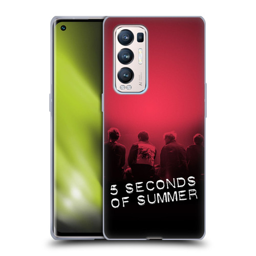 5 Seconds of Summer Posters Colour Washed Soft Gel Case for OPPO Find X3 Neo / Reno5 Pro+ 5G