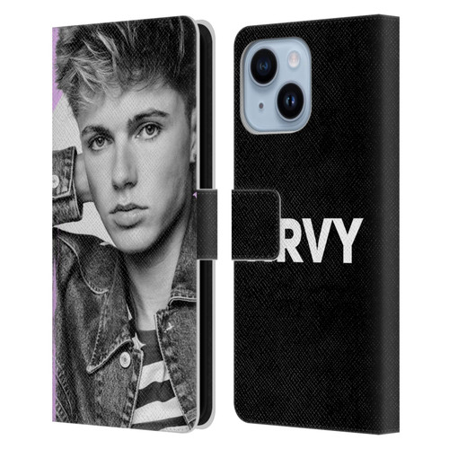 HRVY Graphics Calendar 12 Leather Book Wallet Case Cover For Apple iPhone 14 Plus
