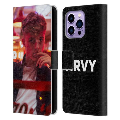 HRVY Graphics Calendar 6 Leather Book Wallet Case Cover For Apple iPhone 14 Pro Max