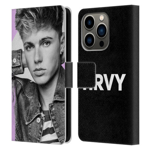 HRVY Graphics Calendar 12 Leather Book Wallet Case Cover For Apple iPhone 14 Pro