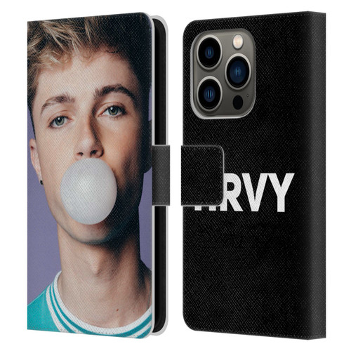 HRVY Graphics Calendar 2 Leather Book Wallet Case Cover For Apple iPhone 14 Pro