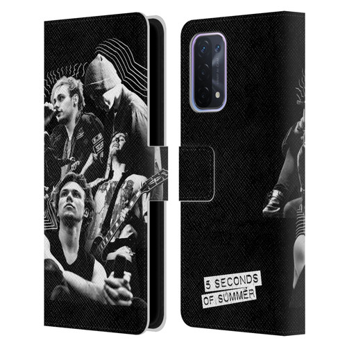 5 Seconds of Summer Posters Punkzine 2 Leather Book Wallet Case Cover For OPPO A54 5G