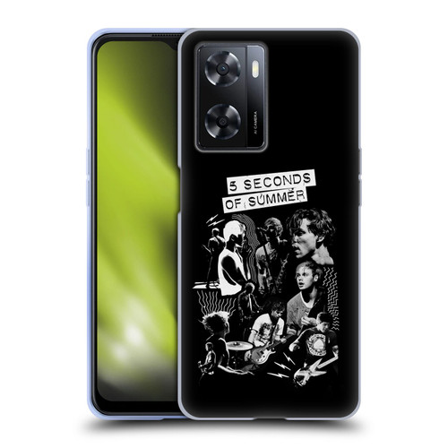 5 Seconds of Summer Posters Punkzine Soft Gel Case for OPPO A57s