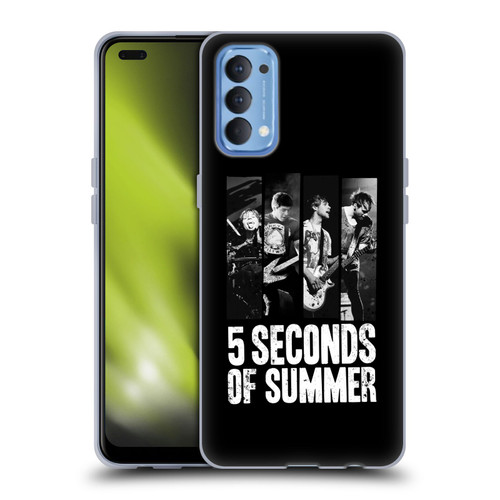 5 Seconds of Summer Posters Strips Soft Gel Case for OPPO Reno 4 5G