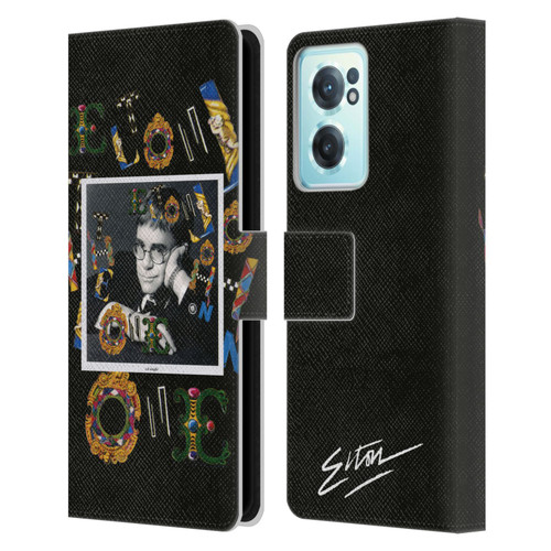 Elton John Artwork The One Single Leather Book Wallet Case Cover For OnePlus Nord CE 2 5G