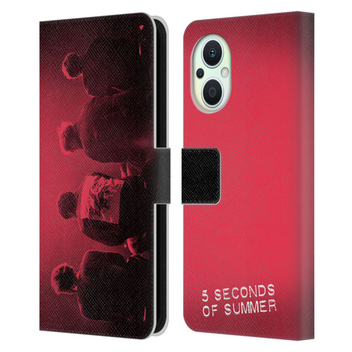 5 Seconds of Summer Posters Colour Washed Leather Book Wallet Case Cover For OPPO Reno8 Lite