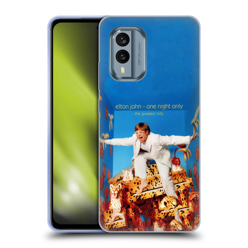 Elton John Artwork One Night Only Album Soft Gel Case for Nokia X30