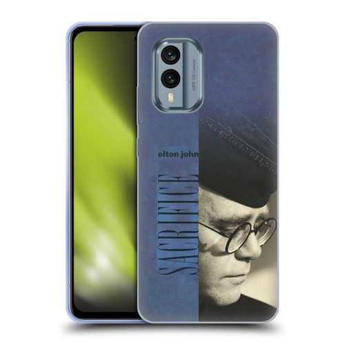 Elton John Artwork Sacrifice Single Soft Gel Case for Nokia X30