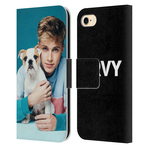 HRVY Graphics Calendar 10 Leather Book Wallet Case Cover For Apple iPhone 7 / 8 / SE 2020 & 2022