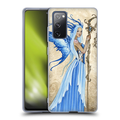 Amy Brown Elemental Fairies Blue Goddess Soft Gel Case for Samsung Galaxy S20 FE / 5G