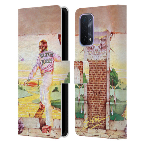 Elton John Artwork GBYR Album Leather Book Wallet Case Cover For OPPO A54 5G