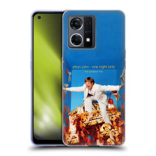 Elton John Artwork One Night Only Album Soft Gel Case for OPPO Reno8 4G