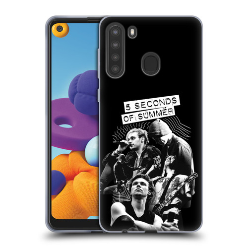 5 Seconds of Summer Posters Punkzine 2 Soft Gel Case for Samsung Galaxy A21 (2020)