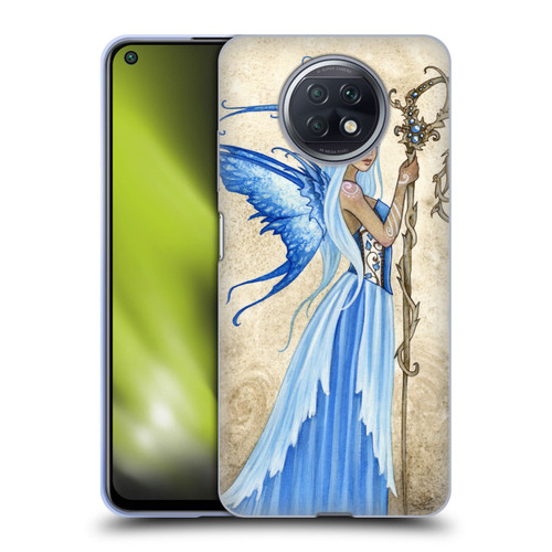 Amy Brown Elemental Fairies Blue Goddess Soft Gel Case for Xiaomi Redmi Note 9T 5G